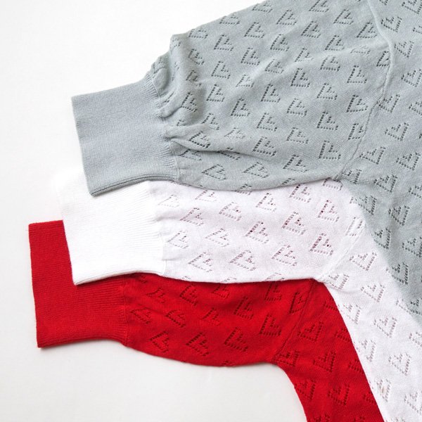 画像15: PONT DE CHALONS / ポンデシャロン コットンリネン ハートジャカードカーディガン (15)