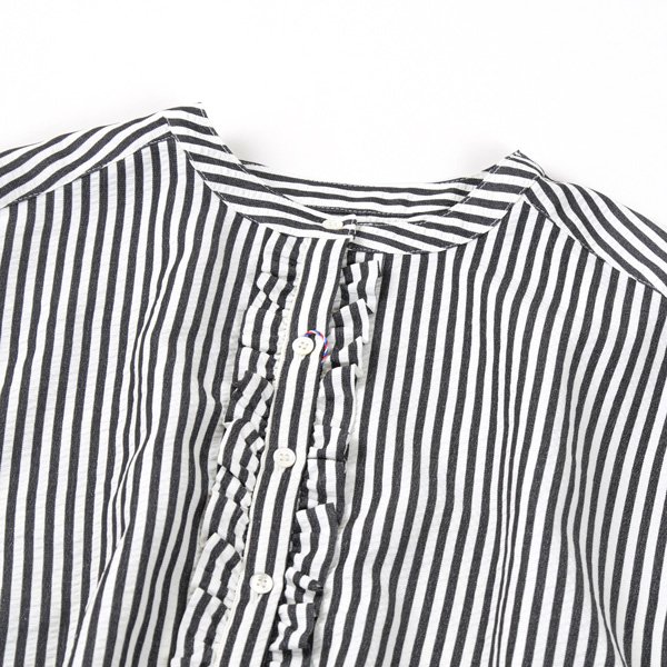 画像6: PONT DE CHALONS / ポンデシャロン サッカーフリルブラウス (6)