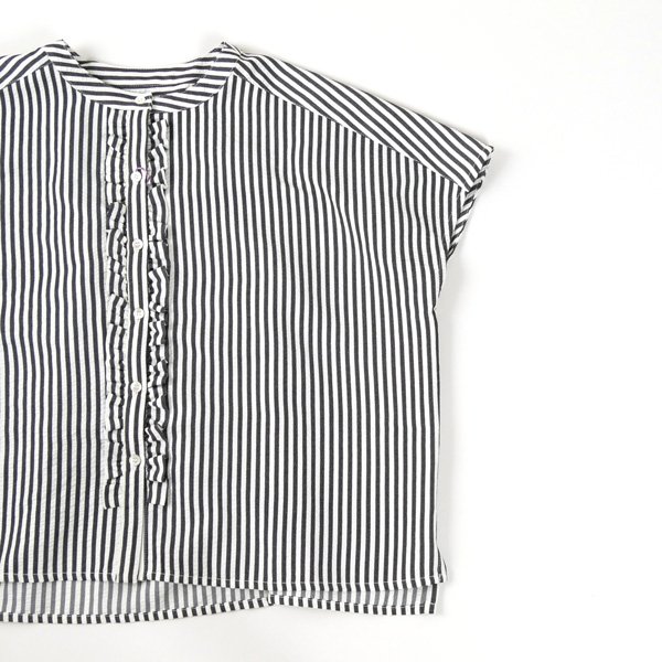 画像8: PONT DE CHALONS / ポンデシャロン サッカーフリルブラウス (8)