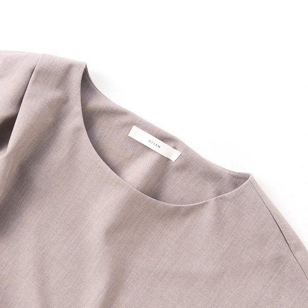 画像7: KELEN / ケレン フレンチスリーブタックデザイントップス FED (7)