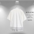 画像20: KELEN / ケレン 80ローンコットンストライプ ドッキングトップス HOPPS (20)