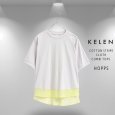 画像13: KELEN / ケレン 80ローンコットンストライプ ドッキングトップス HOPPS (13)