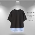画像8: KELEN / ケレン 80ローンコットンストライプ ドッキングトップス HOPPS (8)