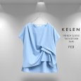 画像12: KELEN / ケレン フレンチスリーブタックデザイントップス FED (12)