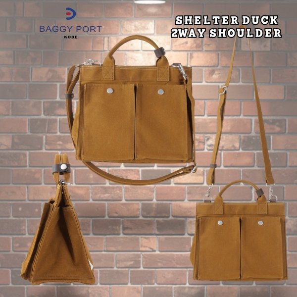 画像3: BAGGYPORT / バギーポート シェルターダック 2WAY ショルダー (3)