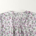 画像12: sosotto / ソソット LIBERTY細ピンタックスタンドブラウス6分袖 (12)