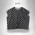 画像11: prit / プリット リネンコットンシーチングドットプリント スリーブレスプルオーバー (11)
