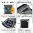 画像5: トナリノショップ セキュリティーポーチ SHADOW SLING ショルダーバッグ スキミング防止 RFIDブロッキング 超薄型 軽量 大容量6ポケット 斜め掛け 防水 貴重品入れ 海外旅行 防犯グッズ 男女兼用 (5)