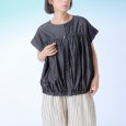 画像2: KELEN / ケレン 接触冷感3.5ozデニム 前後2WAYブラウス MEYA (2)