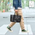 画像1: 1/2HALF / ニブンノイチハーフ  HELLOターポリントートM (1)