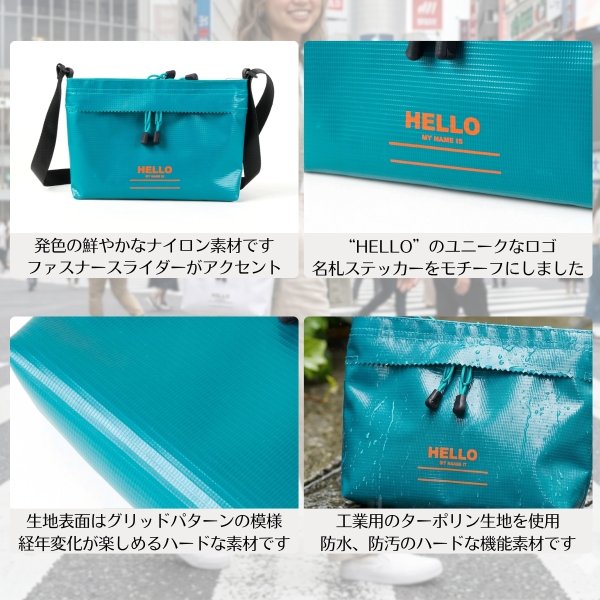 画像4: 1/2HALF / ニブンノイチハーフ  HELLOターポリンメッセンジャーS (4)