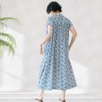 画像4: PONT DE CHALONS / ポンデシャロン リーフプリントワンピース (4)