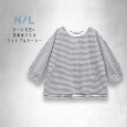 画像11: NATURAL LAUNDRY / ナテュラルランドリー カード天竺×先染めパネル ワイドプルオーバー (11)