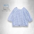 画像4: NATURAL LAUNDRY / ナテュラルランドリー カード天竺×先染めパネル ワイドプルオーバー (4)