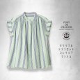 画像15: PONT DE CHALONS / ポンデシャロン オリジナルトランゼットストライプブラウス (15)