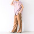 画像4: PONT DE CHALONS / ポンデシャロン オリジナルトランゼットストライプブラウス (4)