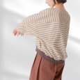 画像4: KELEN / ケレン ヤッコスリーブ シアーサッカー ストライプ トップス NICK (4)