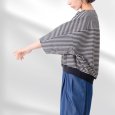 画像12: KELEN / ケレン ヤッコスリーブ シアーサッカー ストライプ トップス NICK (12)