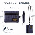 画像7: トナリノショップ　ネックポーチ Urban Grid ミニ財布 首掛けポーチ ナイロン 軽量48g カード 小銭 紙幣収納 ユニセックス (7)