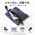 画像5: トナリノショップ　ネックポーチ Urban Grid ミニ財布 首掛けポーチ ナイロン 軽量48g カード 小銭 紙幣収納 ユニセックス (5)