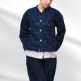 画像3: KELEN / ケレン KELEN×LENO 12oz デニム スタンドカラージャケット BRENDA BIG TRUCKER JACKET (3)