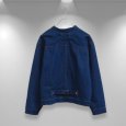 画像11: KELEN / ケレン KELEN×LENO 12oz デニム スタンドカラージャケット BRENDA BIG TRUCKER JACKET (11)