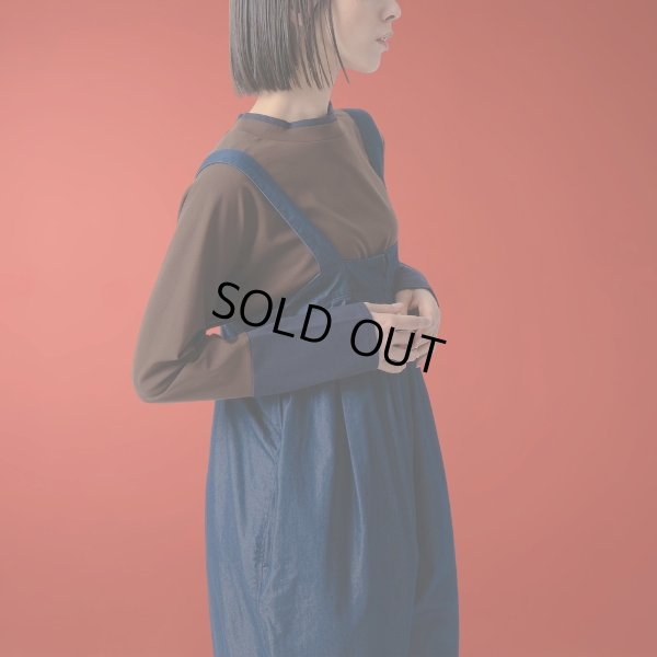 画像3: KELEN / ケレン 接触冷感 4.5ozデニム サロペット SANU (3)