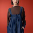 画像2: KELEN / ケレン 接触冷感 4.5o zデニム サロペット SANU (2)