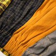 画像8: NATURAL LAUNDRY / ナテュラルランドリー 先染めパネル シャーリングスカート (8)