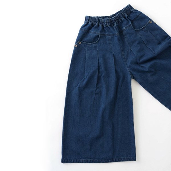 画像10: KELEN / ケレン 9ozデニム タックワイドパンツ PLIYA (10)