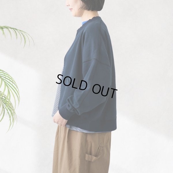 画像4: NATURAL LAUNDRY / ナテュラルランドリー セントラル裏毛 ZIPジャケット (4)