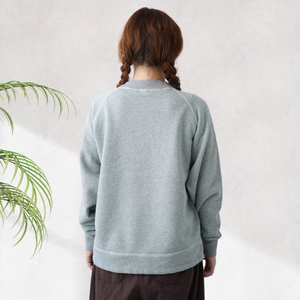 画像5: NATURAL LAUNDRY / ナテュラルランドリー セントラル裏毛 モックネックプルオーバー (5)