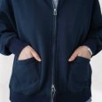 画像3: NATURAL LAUNDRY / ナテュラルランドリー セントラル裏毛 ZIPジャケット (3)