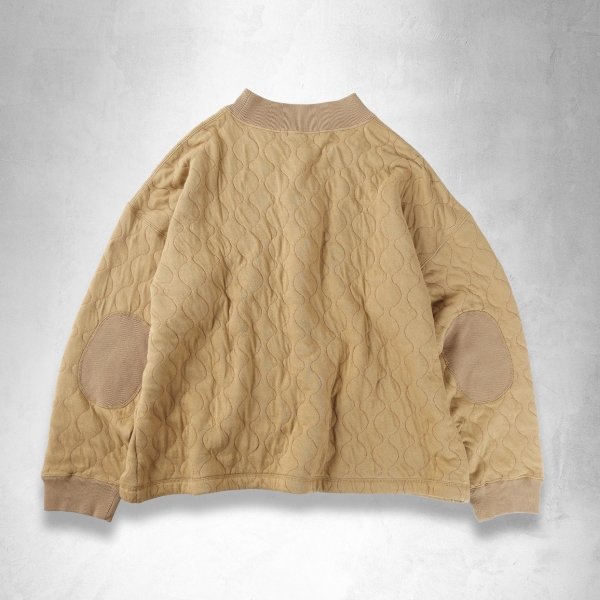 画像3: NATURAL LAUNDRY / ナテュラルランドリー キルト リブモックプルオーバー (3)