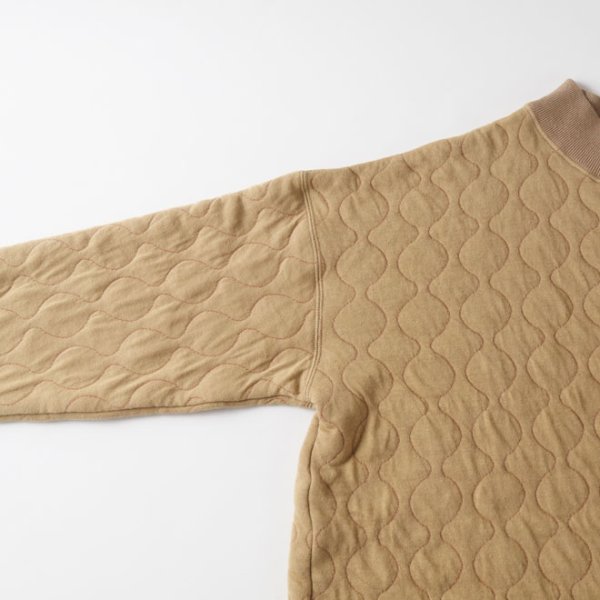 画像6: NATURAL LAUNDRY / ナテュラルランドリー キルト リブモックプルオーバー (6)