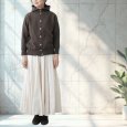 画像7: grin / グリン コーマ裏毛 フードカーディガン (7)