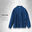 画像7: CLIP.TAB / クリップタブ インディゴシャンブレー タックシャツ (7)