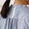 画像5: NATURAL LAUNDRY / ナテュラルランドリー 先染めブロード ワイド刺しゅうシャツ (5)
