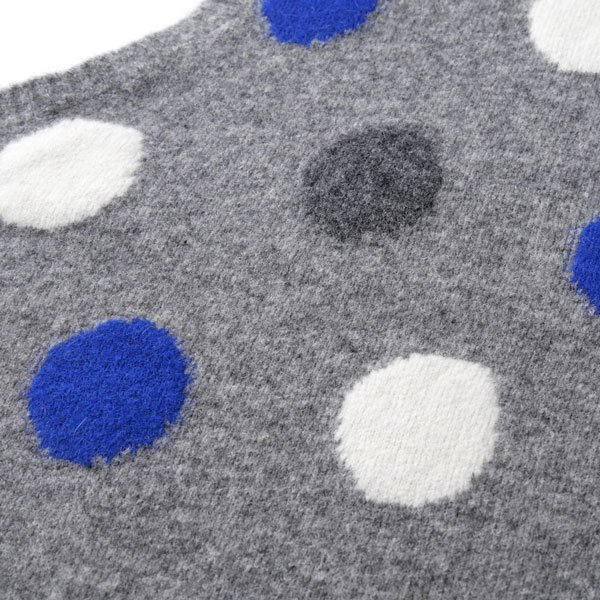 画像9: NATURAL LAUNDRY / ナテュラルランドリー カラーアルパカ ドットベスト (9)