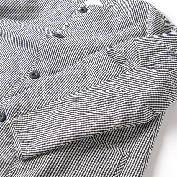 画像7: NATURAL LAUNDRY ナテュラルランドリー 先染めキルト ミドルコート (7)
