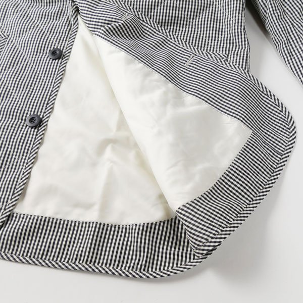 画像9: NATURAL LAUNDRY ナテュラルランドリー 先染めキルト ミドルコート (9)