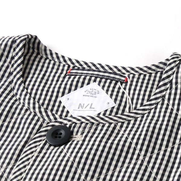 画像5: NATURAL LAUNDRY ナテュラルランドリー 先染めキルト ミドルコート (5)