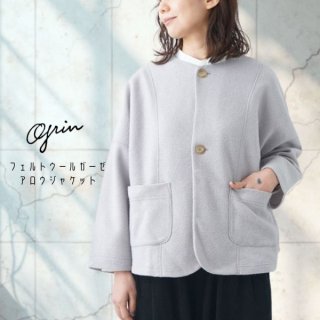 grin / グリン 綿レーヨンドットプリント ワイドシャツ,ブランド,