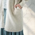 画像4: grin / グリン シープパイルボア スナップカーディガン (4)