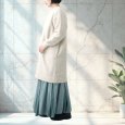 画像3: grin / グリン シープパイルボア スナップカーディガン (3)
