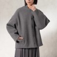 画像3: KELEN / ケレン ウール混コクーンシルエットスタジャン FLIN (3)
