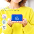 画像2: 1/2 HALF ニブンノイチハーフ mini-mini wallet LOVE HAPPY PEACE (2)