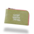 画像10: 1/2 HALF ニブンノイチハーフ mini-mini wallet LOVE HAPPY PEACE (10)