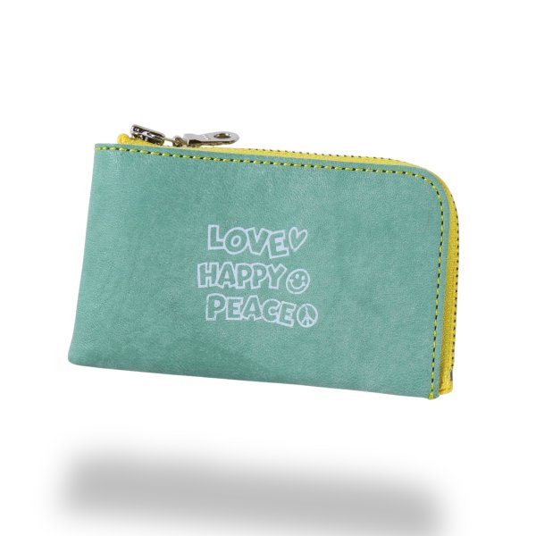 画像9: 1/2 HALF ニブンノイチハーフ mini-mini wallet LOVE HAPPY PEACE (9)