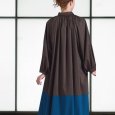 画像4: KELEN / ケレン パネルデザインバイカラーワンピース GOWN (4)